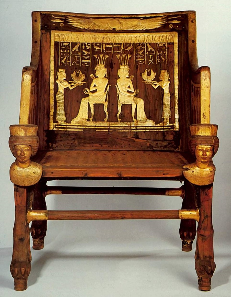 Египетский стул в Каирском музее